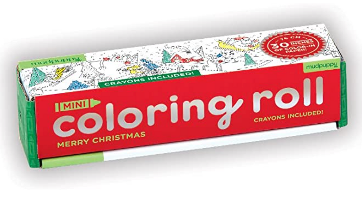 Merry Christmas Mini Coloring Roll – Collected Joy