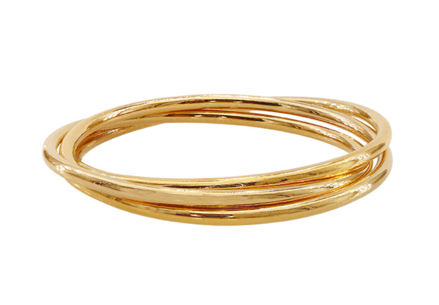 Collected 14K Gold Filled Rolling Ring