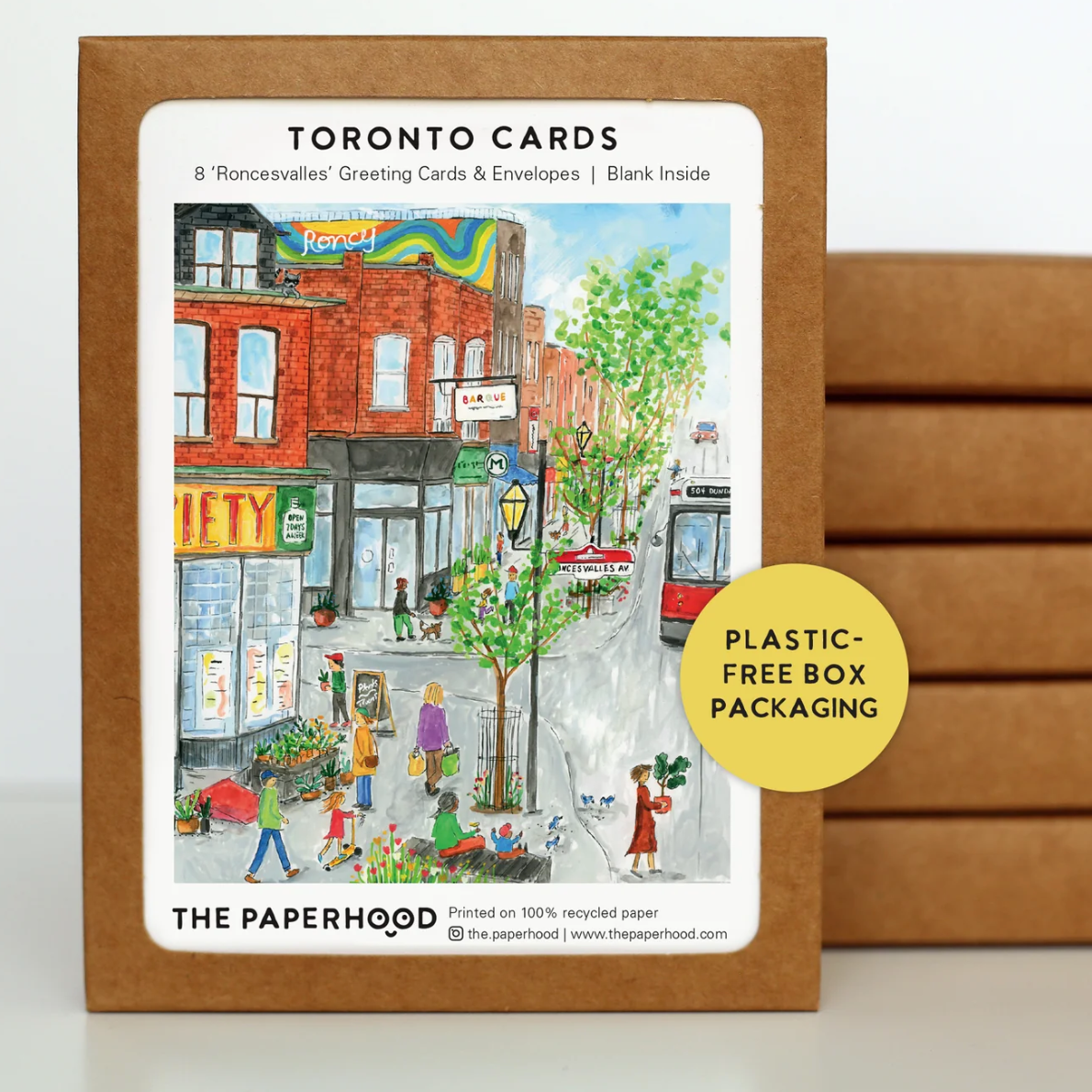 Paperhood RONCESVALLES Boxed Cards – Collected Joy