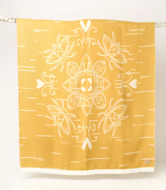 MINI TIPI MIEL INDIGENOUS BLANKET – Collected Joy