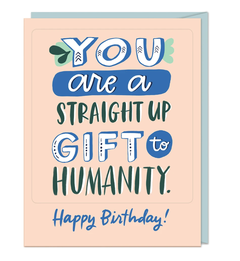 Emily McDowell Gift To Humanity STICKER