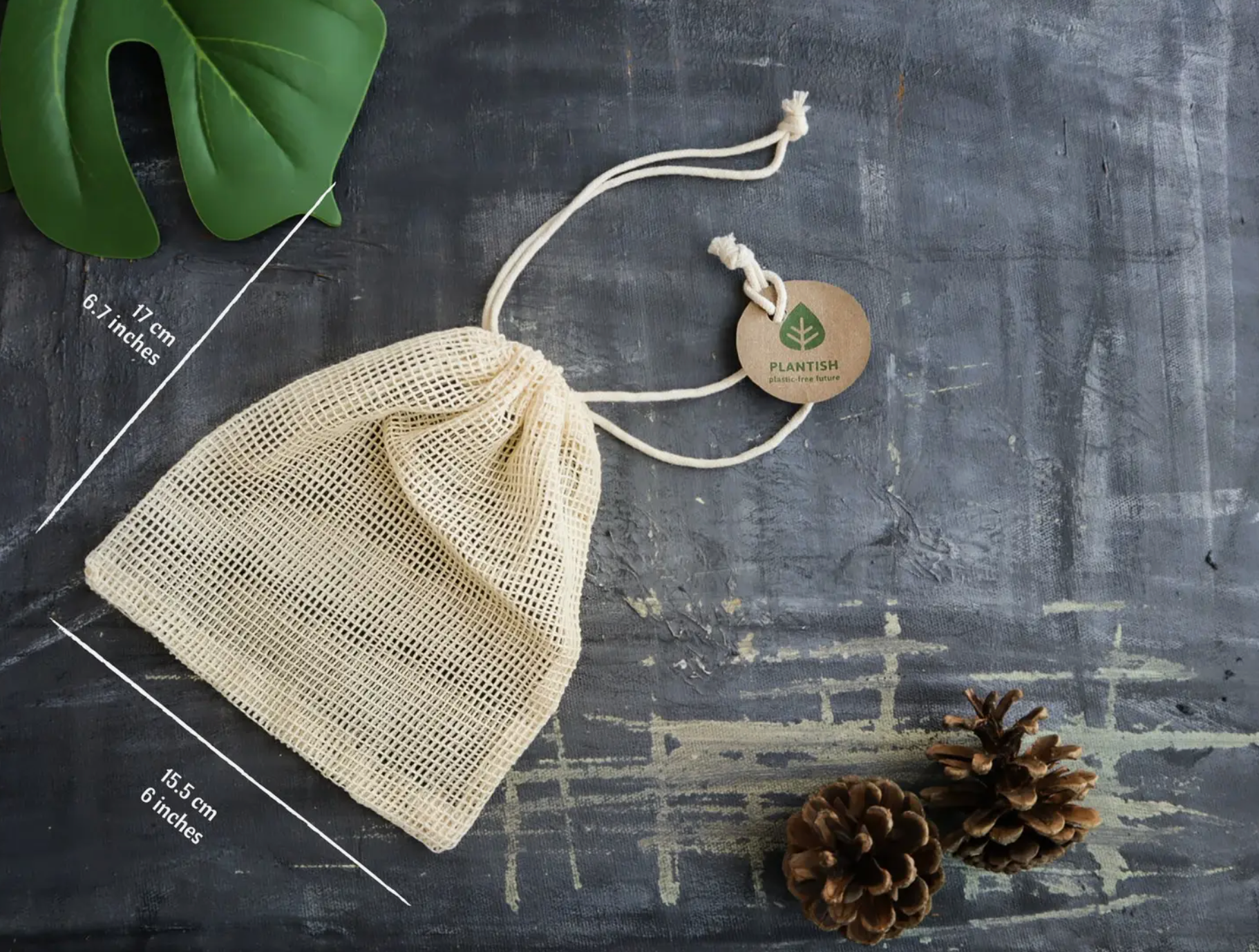Plantish Organic Mesh Bag